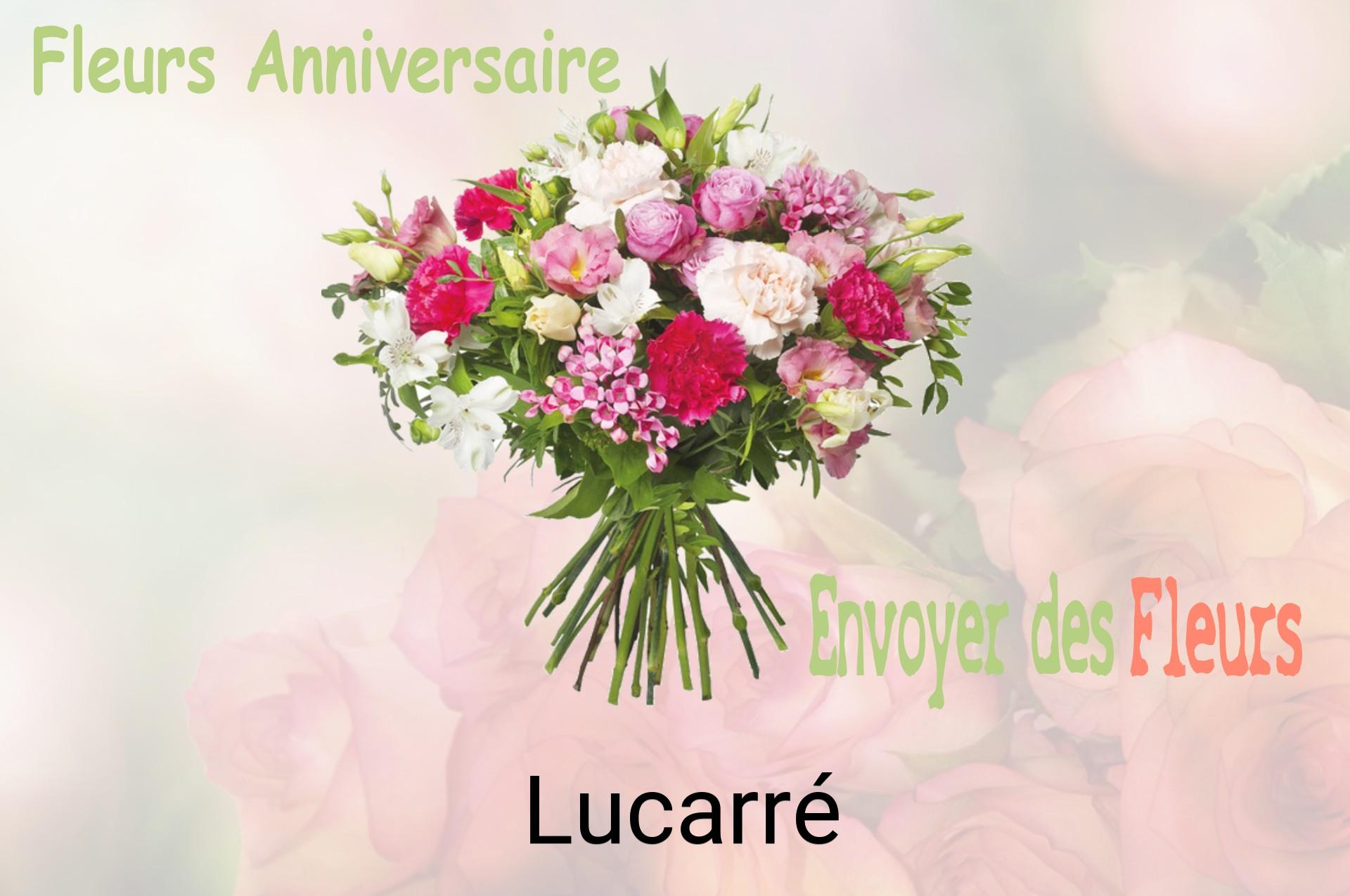 Bouquet de fleurs d’anniversaire livré à Lucarré