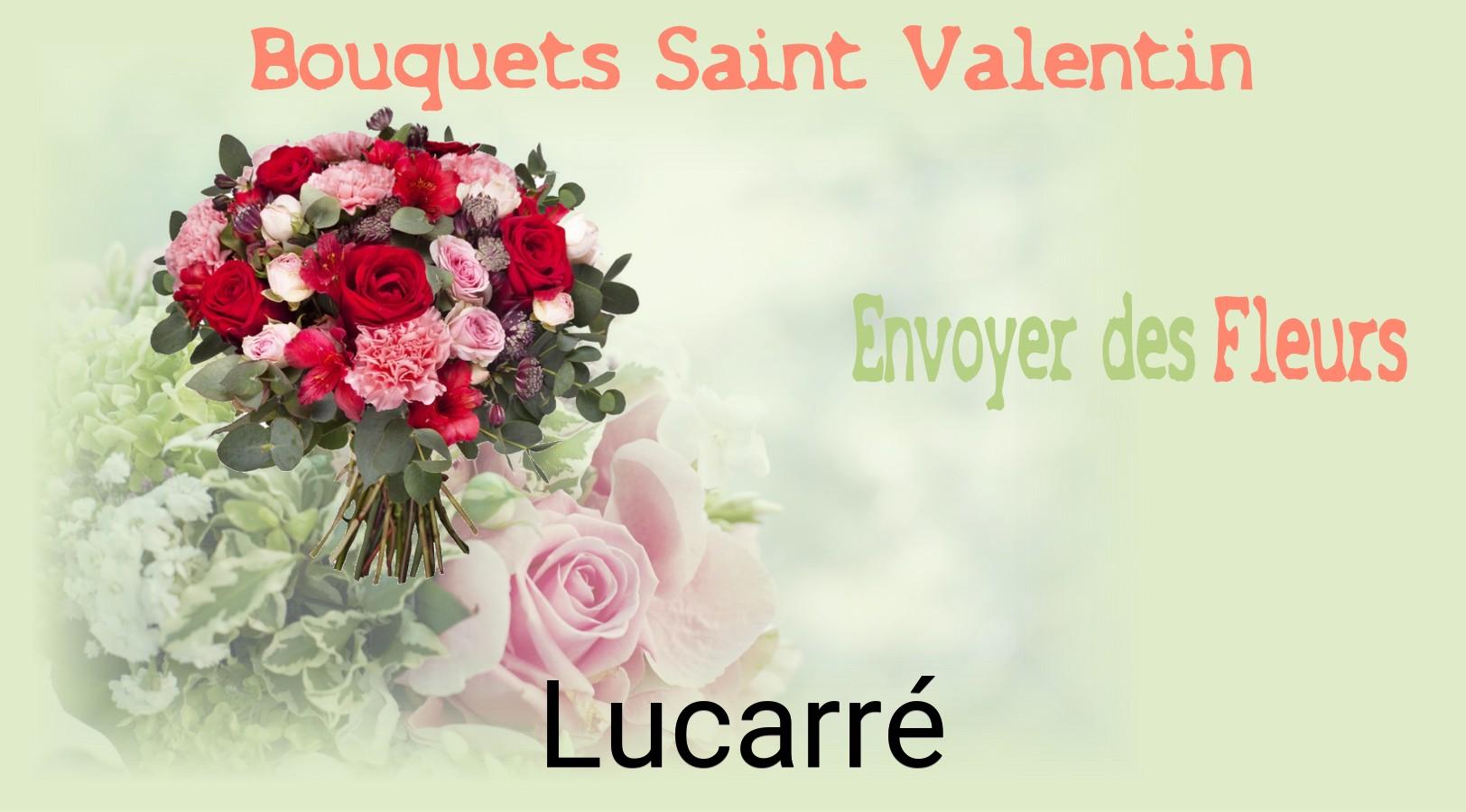 Roses de Saint-Valentin livrées à Lucarré